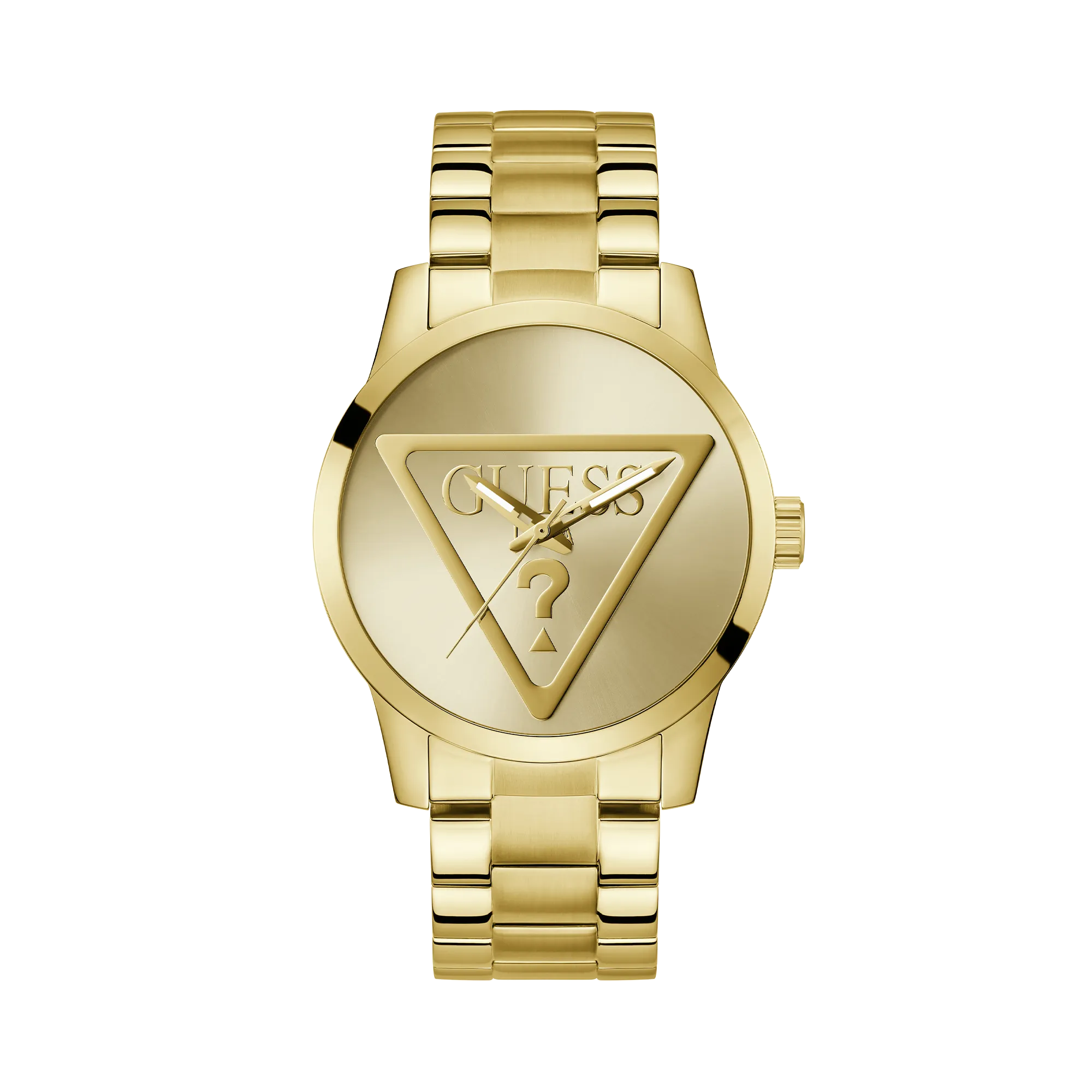 Guess Men's 44mm Gold PVD Quartz Watch GW0782G1