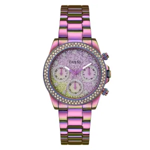 Guess Women 38 mm Size Iridescent Dial Analog Watch - GW0483L5