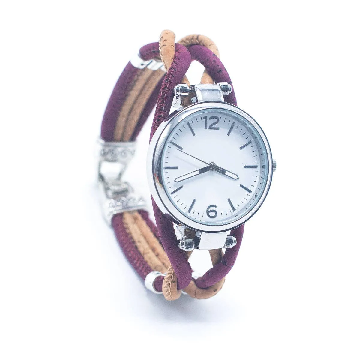 Handmade cork watch for women WA-185 (NEW)-RANDOM BOX