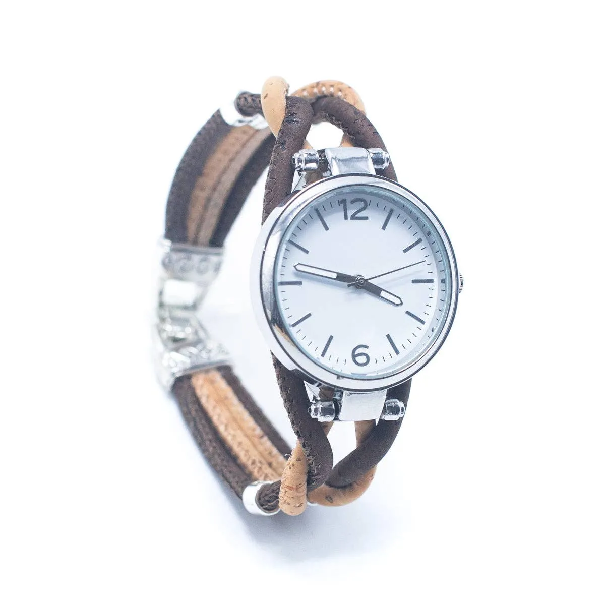 Handmade cork watch for women WA-185 (NEW)-RANDOM BOX