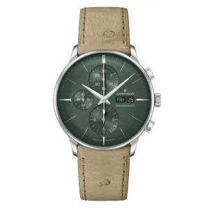 Junghans Meister Chronoscope Men's Brown Watch 27/4222.02