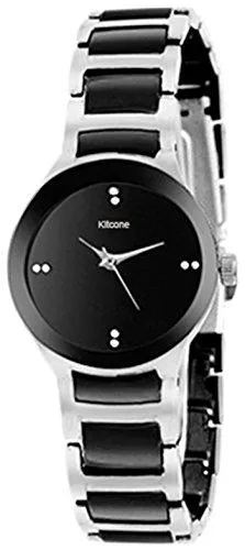 Kitcone Jewellery Bracelet Style Silver Belt Women's Watch -Type-Bm78