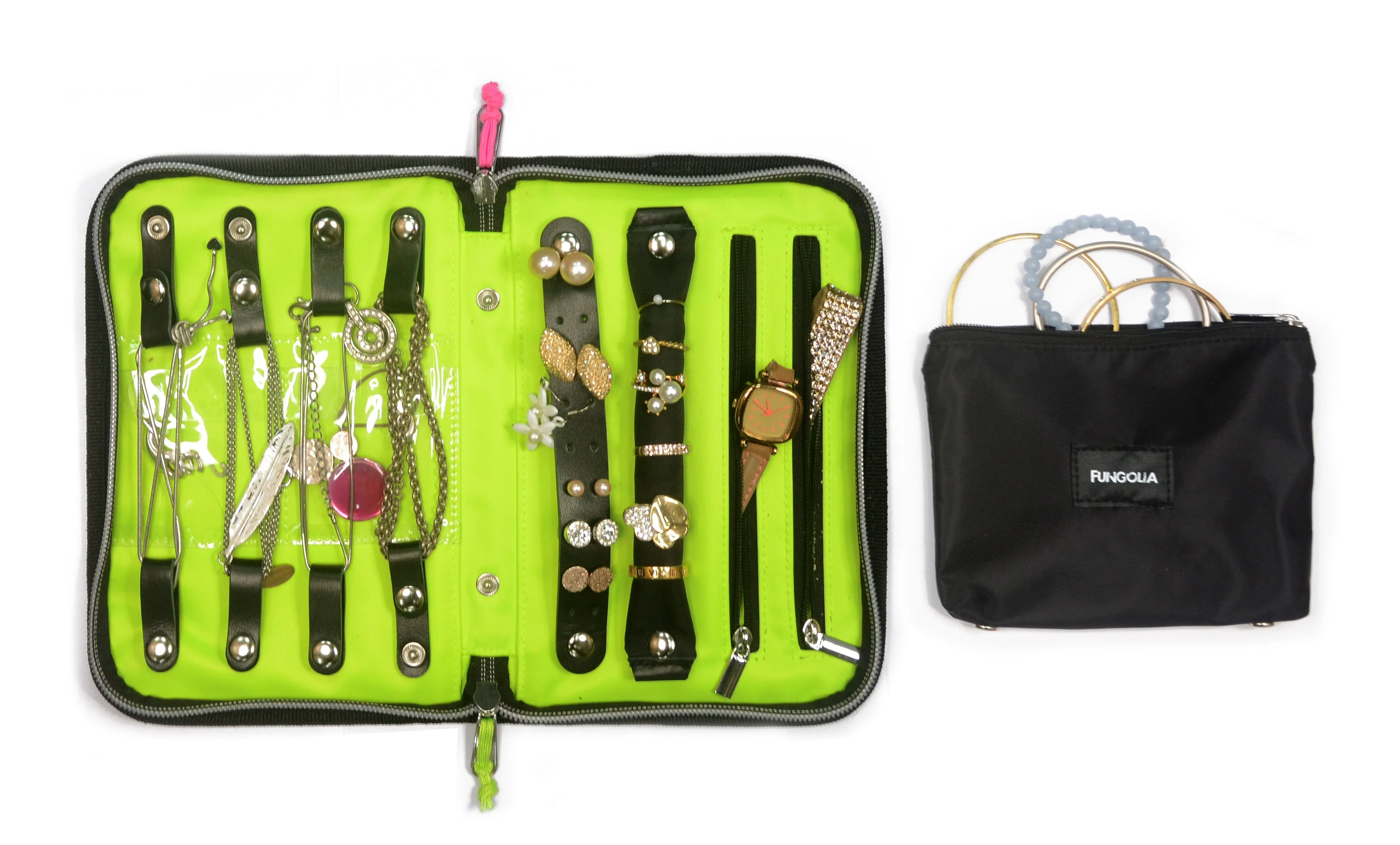 <A 000a001a92vx> Fungolia Travel Jewellery Organizer