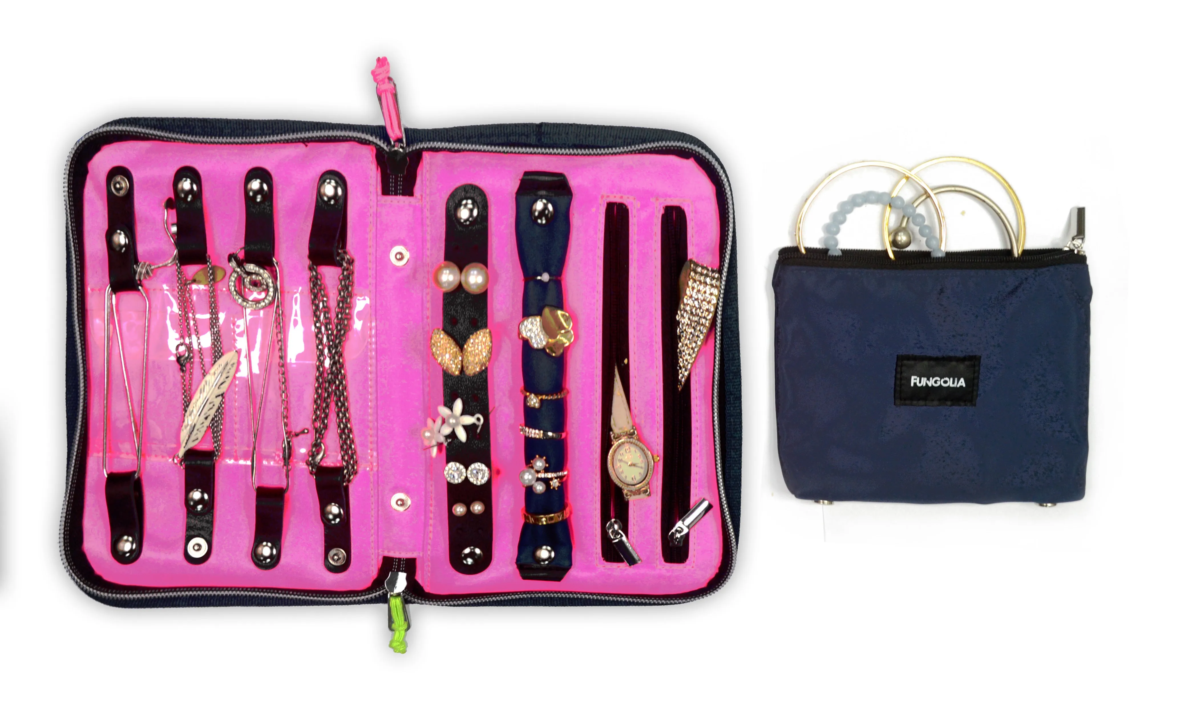 <A 000a001a92vx> Fungolia Travel Jewellery Organizer