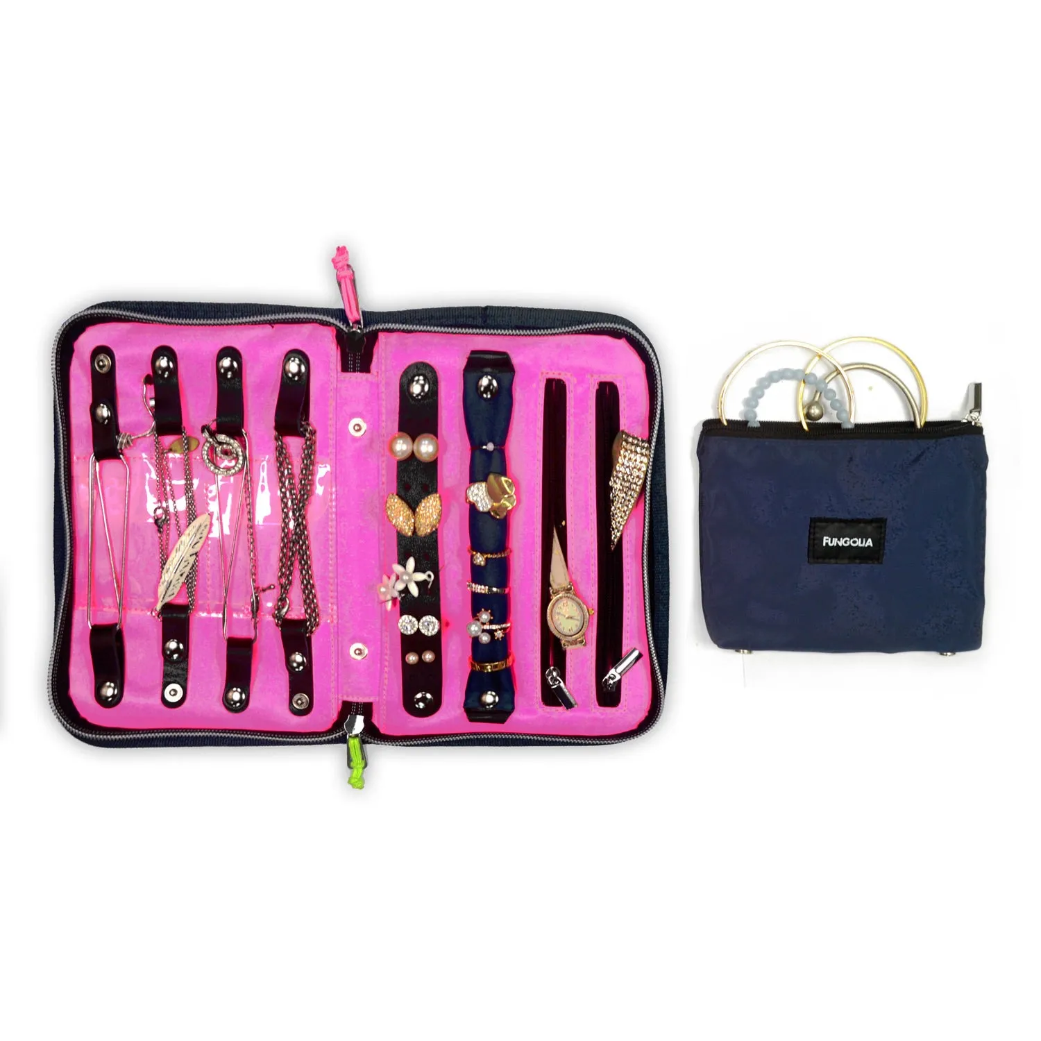 <A 000a001a92vx> Fungolia Travel Jewellery Organizer