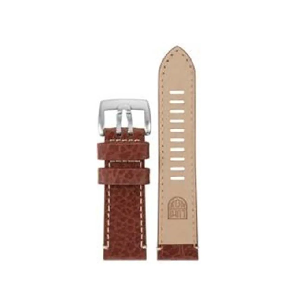 Luminox Men's 1869 Field Series Brown & White Leather Strap Stainless Steel Buckle Watch Band - FEX.1860.70Q.K