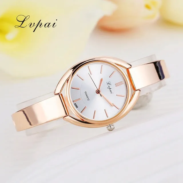 Lvpai Brand Luxury Women Bracelet Watches Fashion Women Dress Wristwatch Ladies Business Quartz Sport Watch LP025