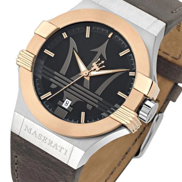 Maserati Potenza Men's Leather Watch - R8851108014