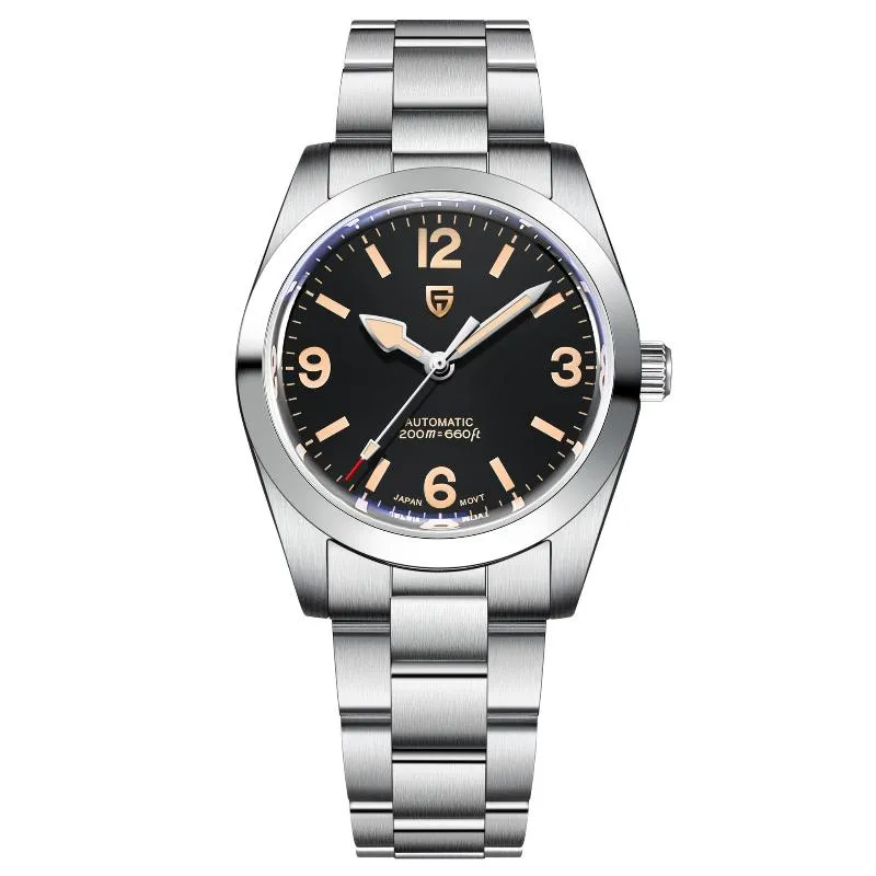 Mechanical Waterproof Stainless Steel Watch