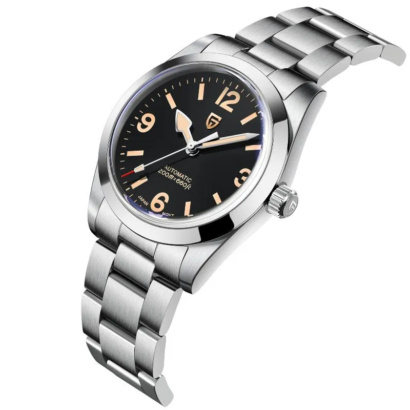 Mechanical Waterproof Stainless Steel Watch