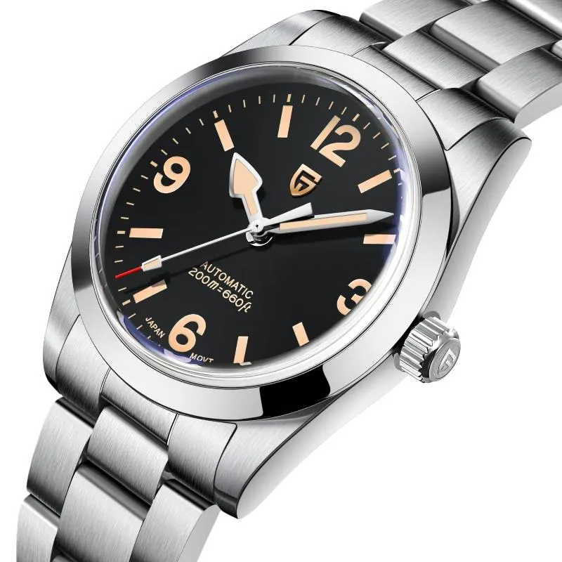 Mechanical Waterproof Stainless Steel Watch