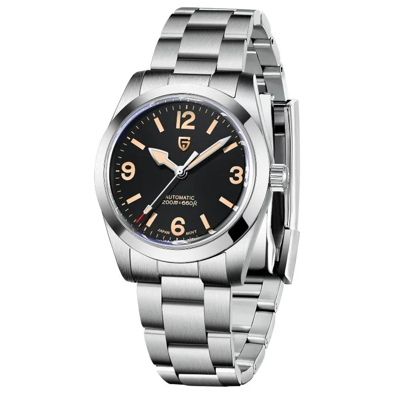 Mechanical Waterproof Stainless Steel Watch