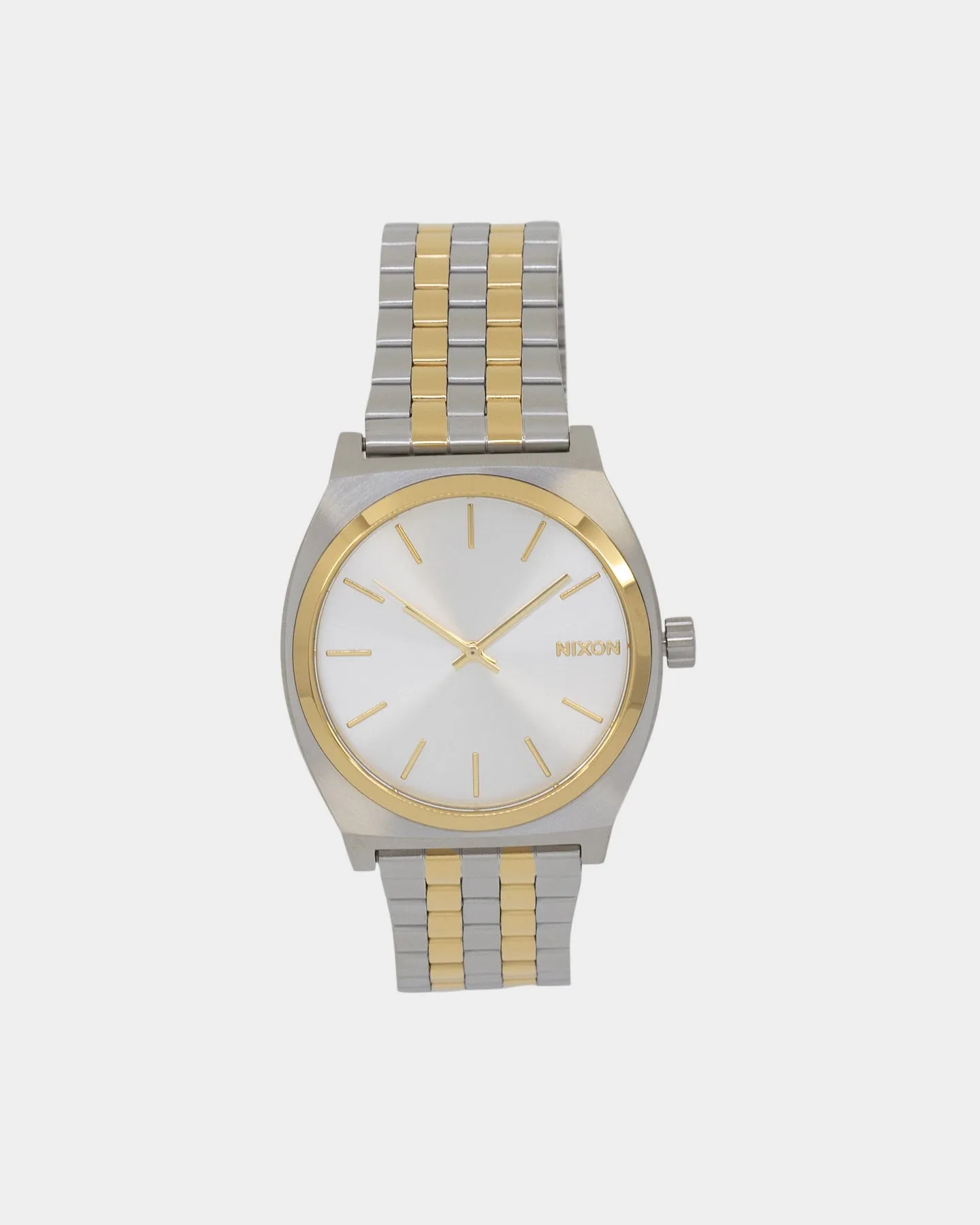 Nixon Time Teller Watch Silver/Gold