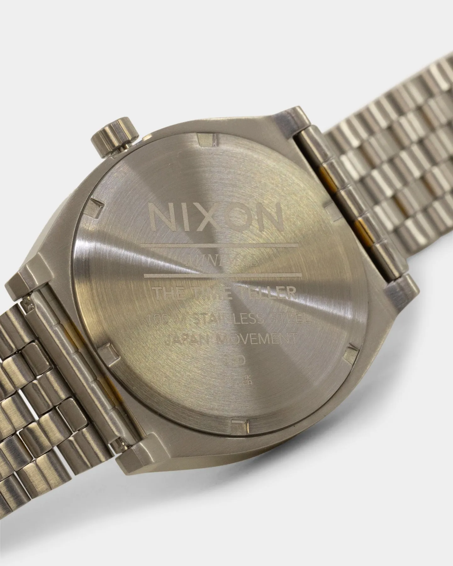 Nixon Time Teller Watch Silver/Gold