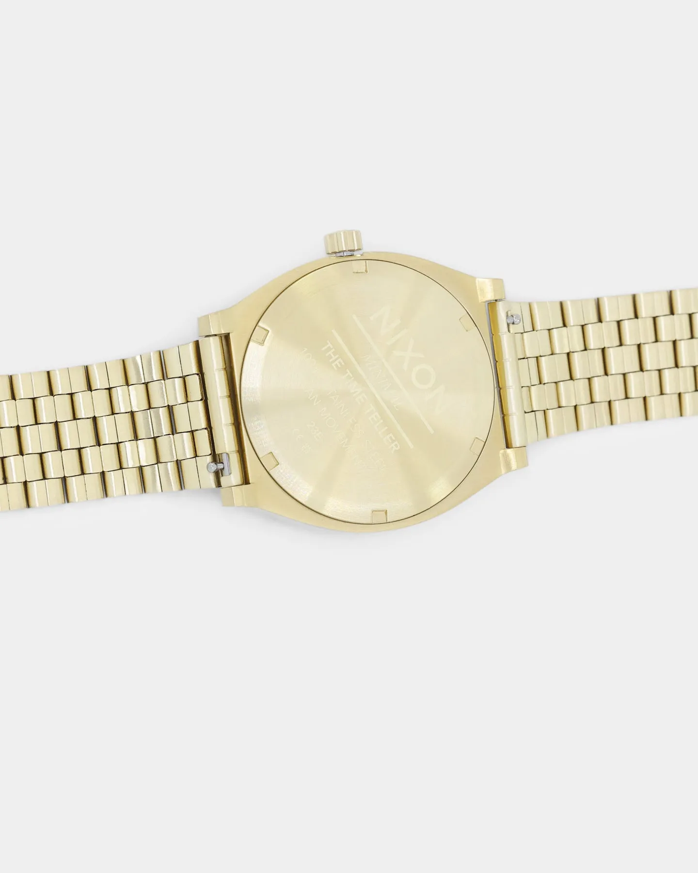 Nixon Time Teller Watch Yellow Gold/Black