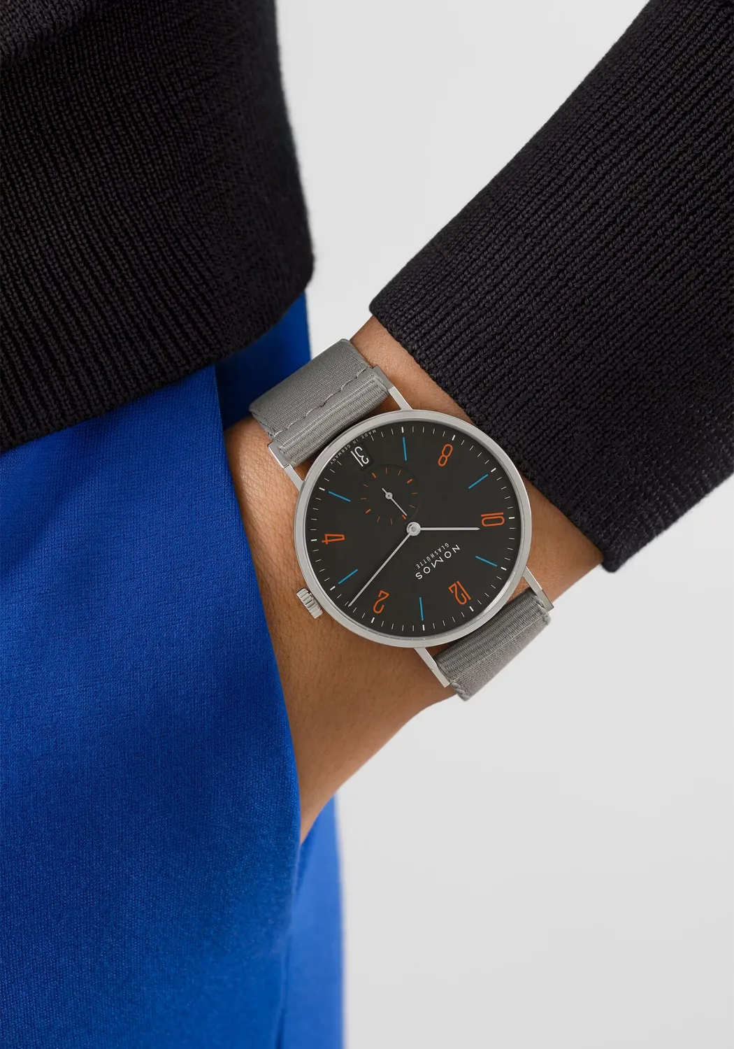 NOMOS Tangente 38 Date Dunkelbunt | Ref. 179.S29 | LE175 | SOLD OUT