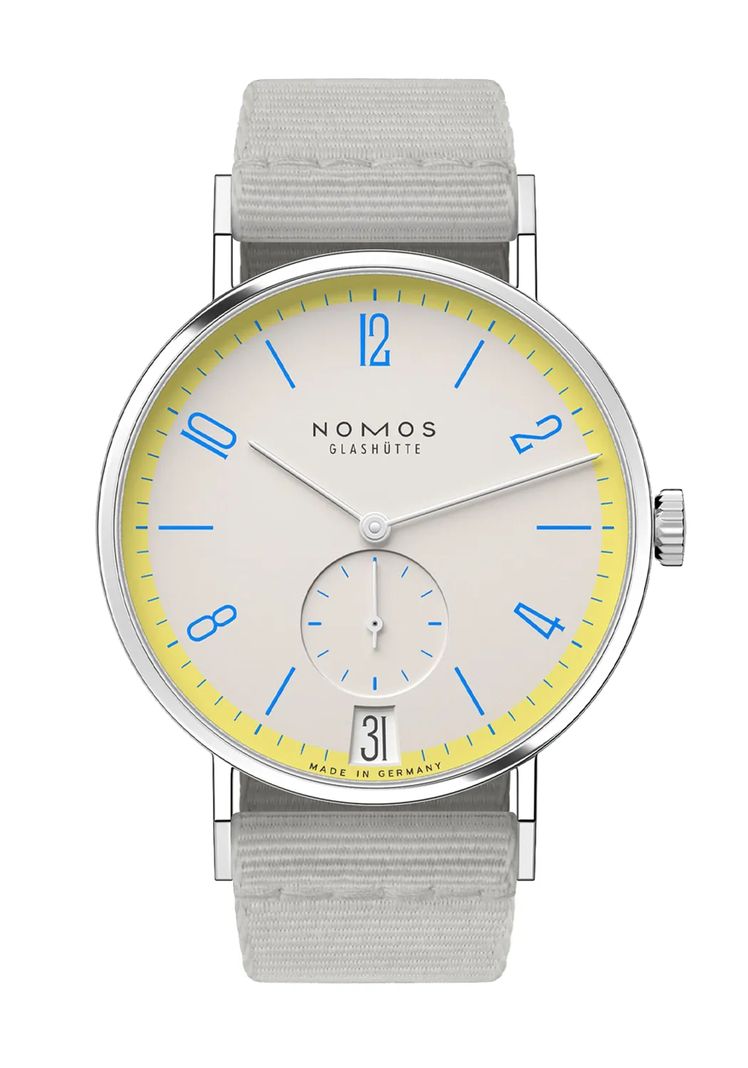 NOMOS Tangente 38 Date Lemonbiscuit | Ref. 179.S10 | LE175 | SOLD OUT