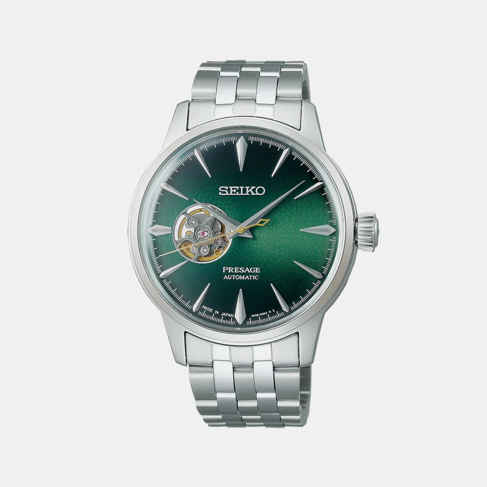 Presage Men's Green Automatic Stainless steel Watch