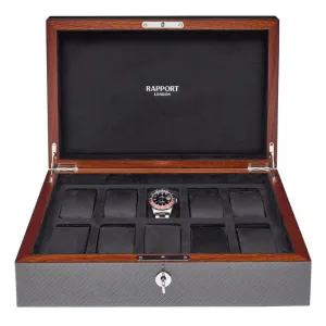 RAPPORT - Carbon Fiber Watch Box 10 | L285