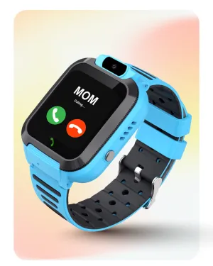 Spiky Basilisk Kids' Cute Waterproof Smartwatch With GPS - Blue