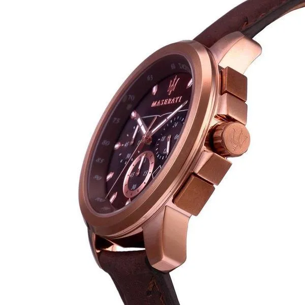 SUCCESSO 44mm Brown Watch