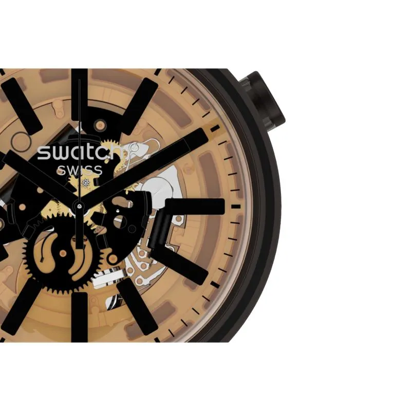 Swatch DARK TASTE Watch SO27B115