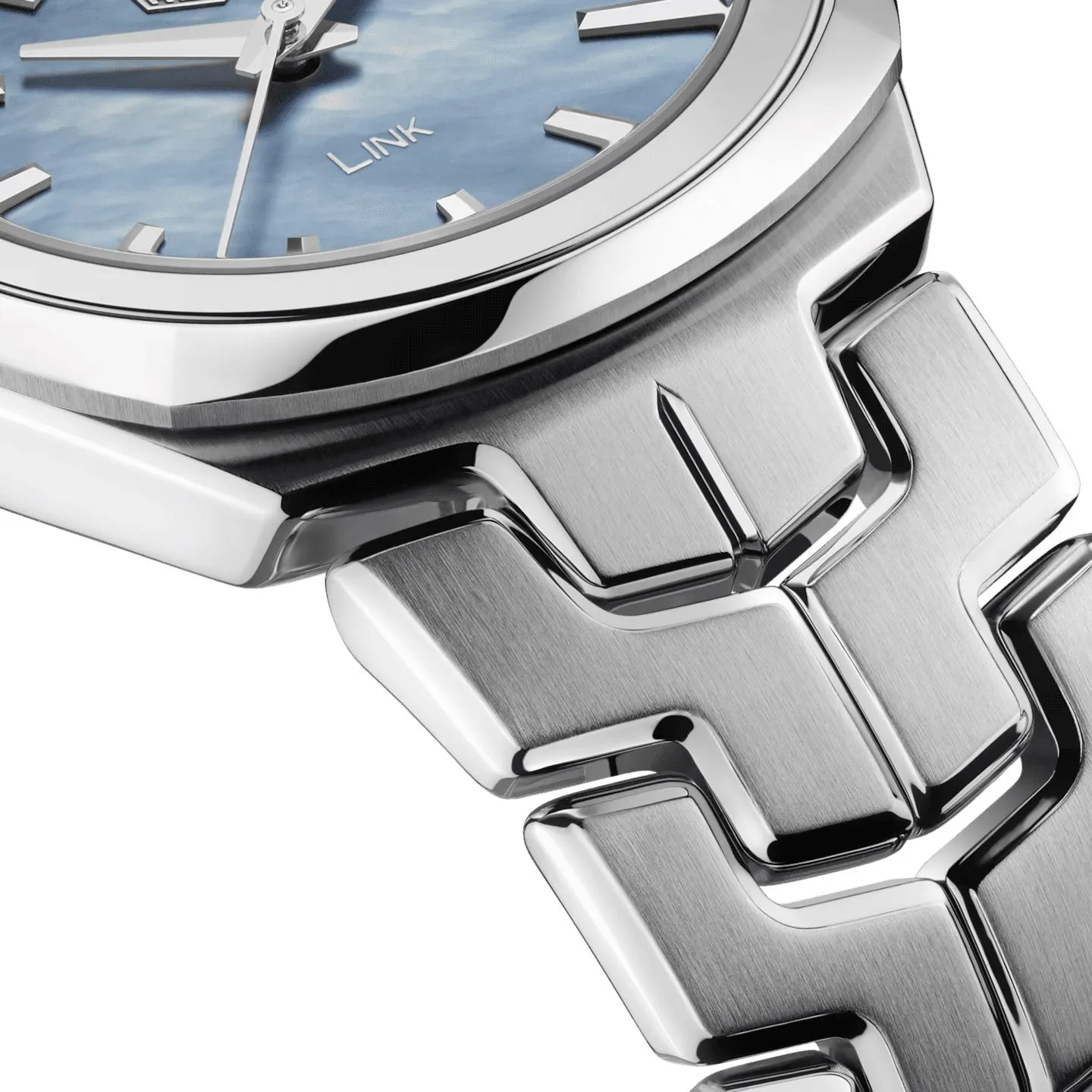 Tag Heuer Link Women's Blue Date Watch WBC1311.BA0600