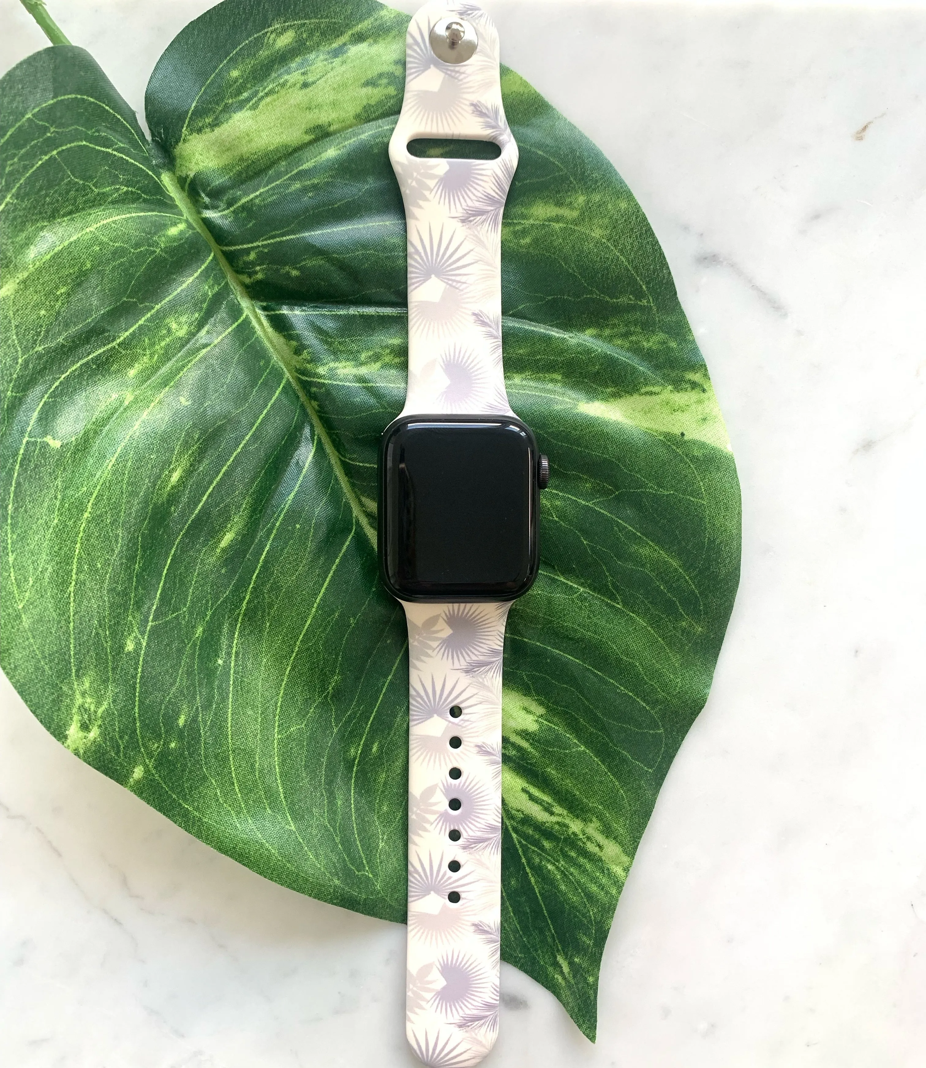 Tropical Floral Apple Watch Bands