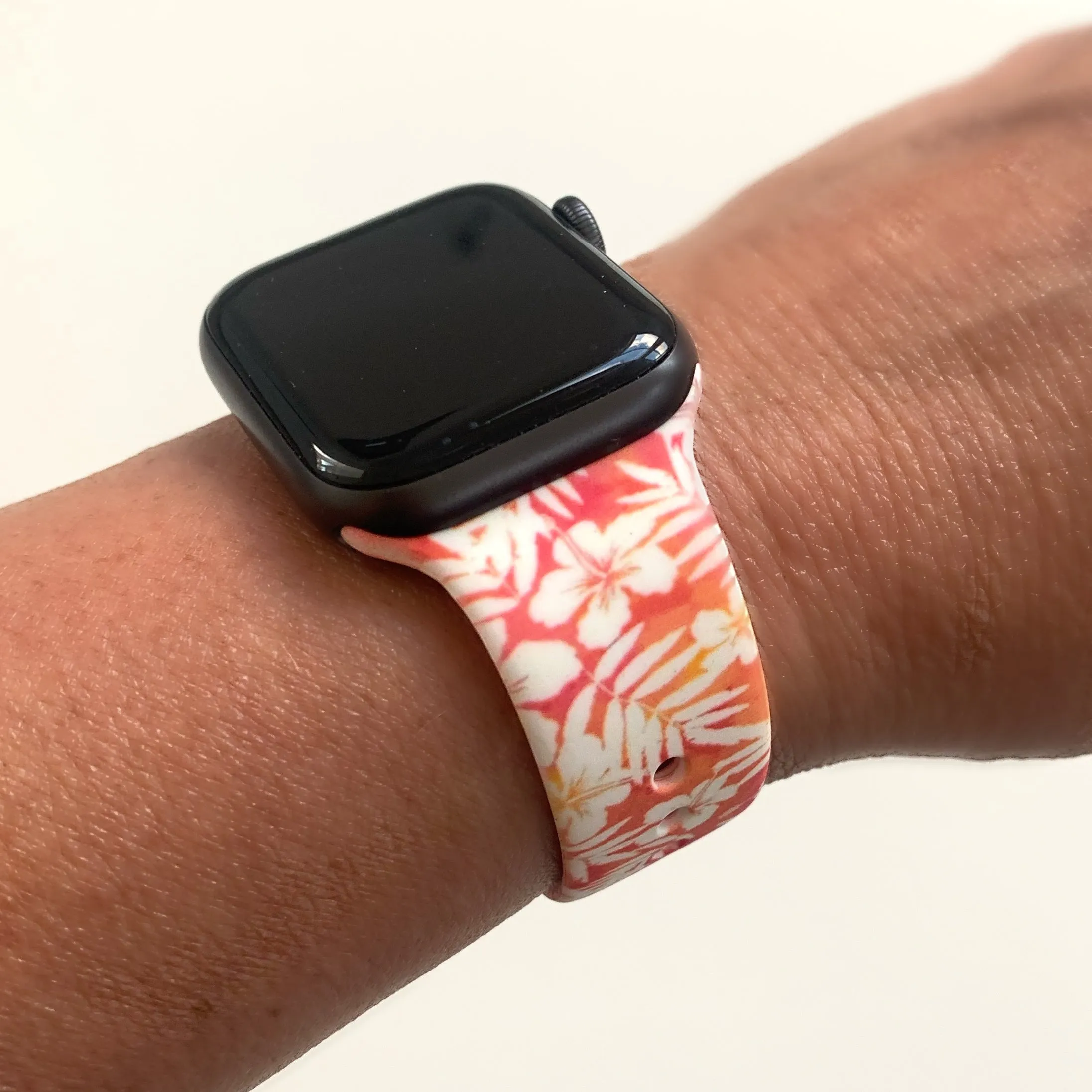 Tropical Floral Apple Watch Bands