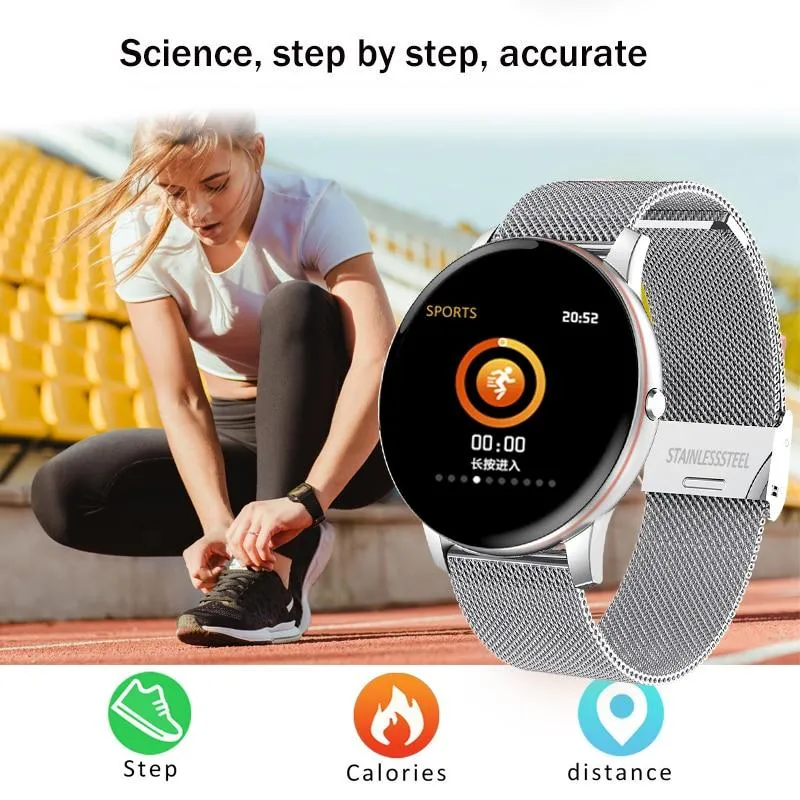 Unisex Colour Screen Multifunction Sport Smart Watches