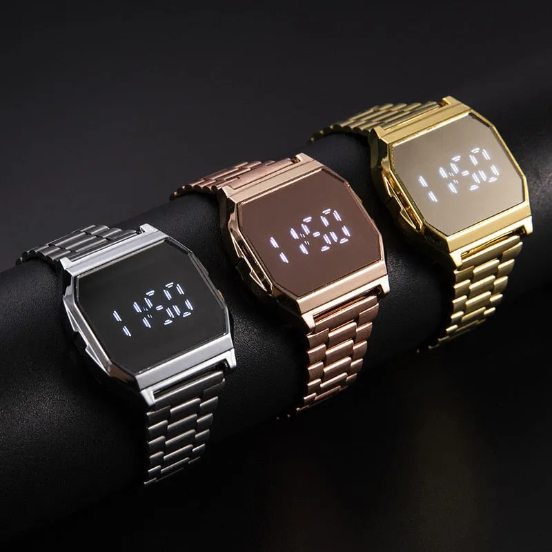 Unisex Luxury Touch Watches - Multifunction LED Sports Digital Watch