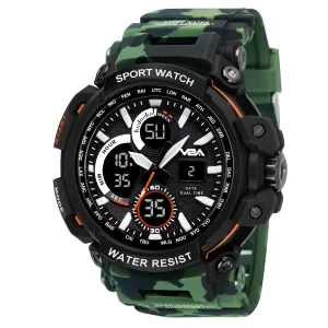 V2A Big Dial Shockproof Analogue And Digital Waterproof Watch For Men