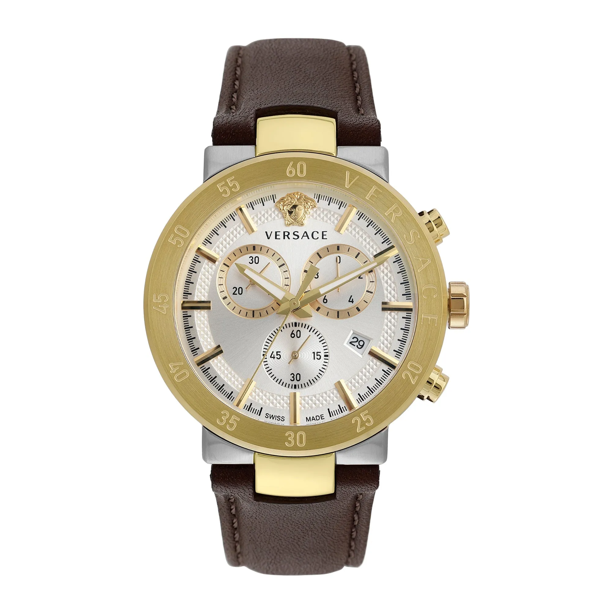 Versace White Dial Analog Men Watch - VEPY00220