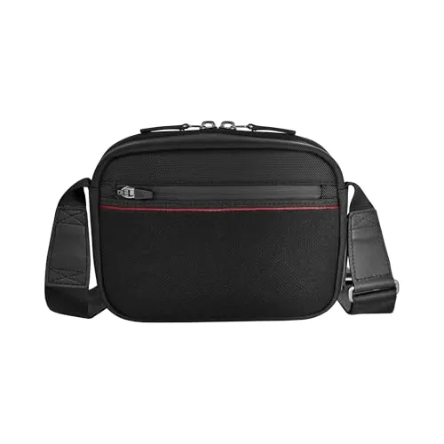 Victorinox Swiss Designed Compact Crossbody Bag, Architecture Urban 2, Bag for Men & Women, 2 litres, Black, 653349