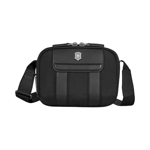 Victorinox Swiss Designed Compact Crossbody Bag, Architecture Urban 2, Bag for Men & Women, 2 litres, Black, 653349