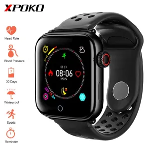 Waterproof Smartwatch Heart Rate Monitor Blood Pressure Fitness iPhone iOS Android