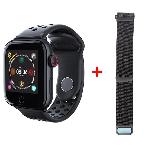 Waterproof Smartwatch Heart Rate Monitor Blood Pressure Fitness iPhone iOS Android