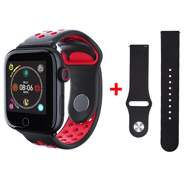 Waterproof Smartwatch Heart Rate Monitor Blood Pressure Fitness iPhone iOS Android