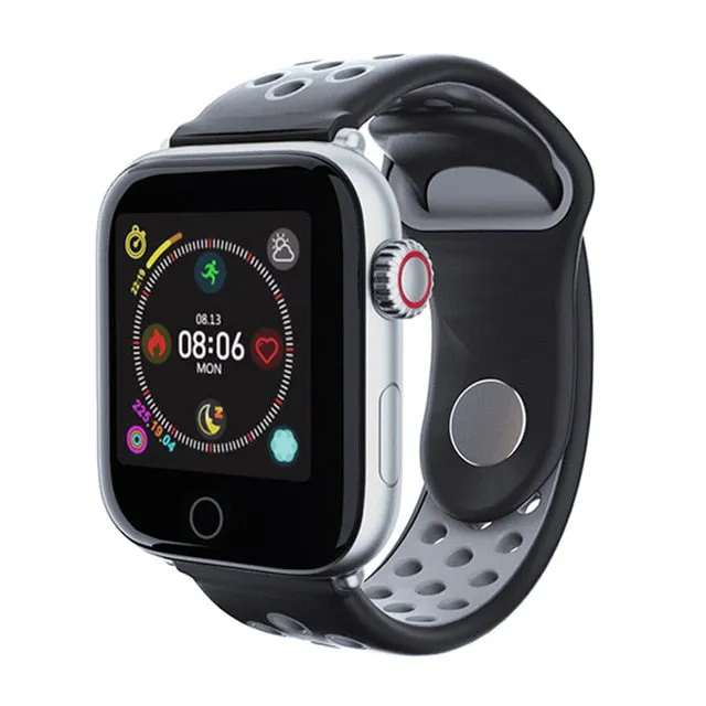 Waterproof Smartwatch Heart Rate Monitor Blood Pressure Fitness iPhone iOS Android