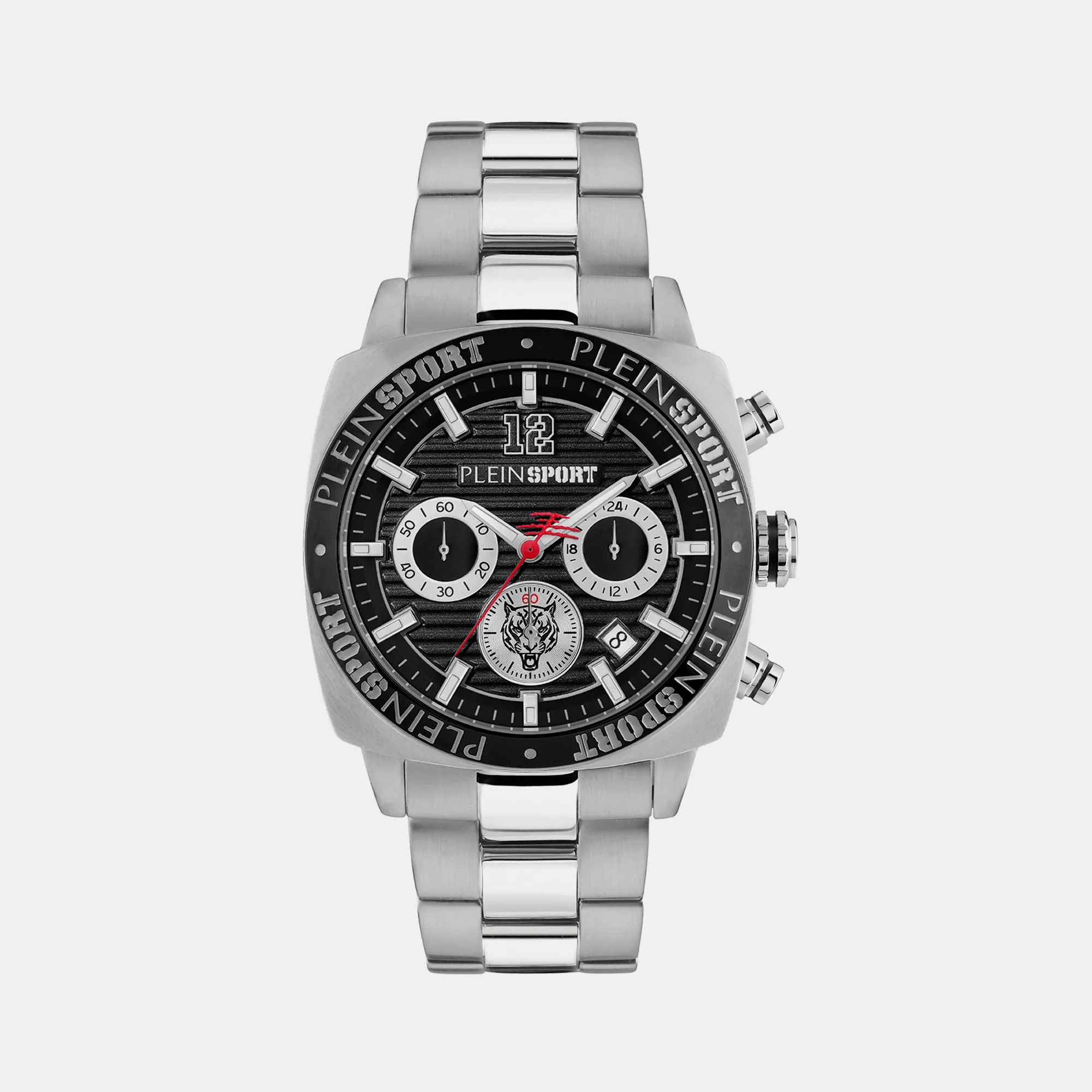 Wildcat Men Black Chronograph Stainless Steel Watch PSGBA1123