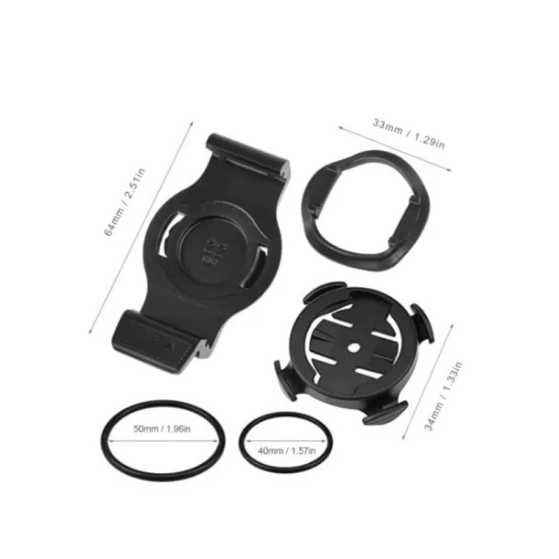 Xtreme Xccessories Quick Fit Quarter-turn Bike Mount for Garmin Watches 20, 22 & 26mm