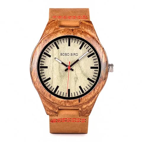 Zebra Luxury Wooden Watch